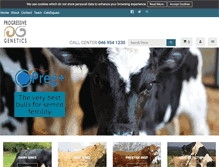Tablet Screenshot of progressivegenetics.ie